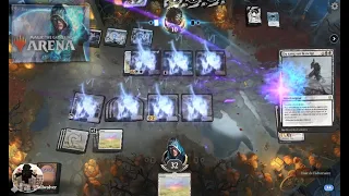 I do the missions with a white deck then I chain disturbing defeats to mtga