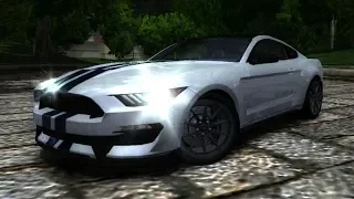NFSMW Mod Video - Ford Mustang Shelby GT 350 (S550) -v2- [+Add-on]