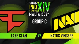 CS:GO - Natus Vincere vs. FaZe Clan [Nuke] Map 2 - ESL Pro League Season 14 - Group C