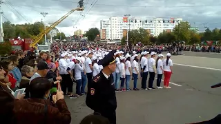 Флешмоб день города Тирасполь 18 школа 2017 г.