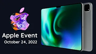 Apple October Event 2022 - M2 iPad Pro LEAKS