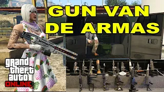 GTA ONLINE NOVO EVENTO 12/01/2023 GUN VAN ARSENAL DE ARMAS!!