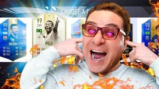 AZIAAAAAA!!!!! AZIEI NO FUT DRAFT SÓ COM SKILL | FIFA 20 FUT #54