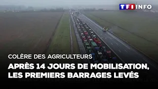 Colère des agriculteurs : les premiers barrages levés