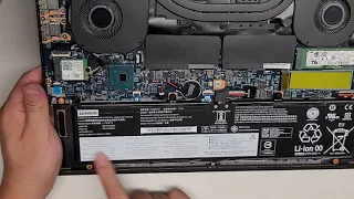 Lenovo ThinkPad P1 Gen 2 Disassembly RAM SSD Hard Drive Upgrade Repair Thermal Paste Application