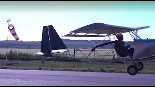 EL BUHO (ФИЛИН) сверхлёгкий самолёт до 115 кг, для обучения, для налёта опыта, для обзорных полётов