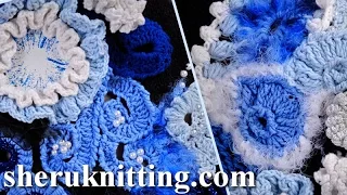 Build Up Freeform Crochet Projects How to/ Freeform Crochet Art