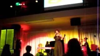 Macy Gray performs at GO Gala 2008