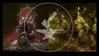 Slaves to Darkness VS Maggotkin of Nurgle - Warhammer Age of Sigmar 3 Season 3 Battle Report
