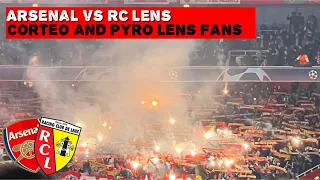 RC Lens fans in London | Arsenal vs RC Lens | 29-11-2023