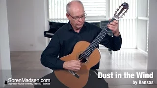 Dust in the Wind (Kansas) - Danish Guitar Performance - Soren Madsen