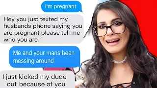 "IM PREGNANT" WRONG PERSON TEXT PRANK