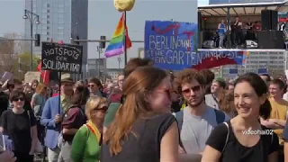 MIETENWAHNSINN !! Großdemo auf dem Alexanderplatz 6.4.2019