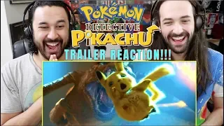 POKÉMON DETECTIVE PIKACHU - Official TRAILER #1 REACTION!!!