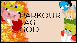 Technoblade DESTROYS Parkour Tag in MCC Pride