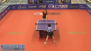 2014 Australia Open WS FORSTER Eliza AUS vs HAYATA Hina JPN