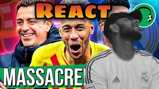 REACT FUTPARODIAS - ♫ O BARÇA VOLTOU! 4x0 NO REAL MADRID!