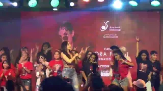 Nora fatehi live at Dalma Mall Abu dhabi