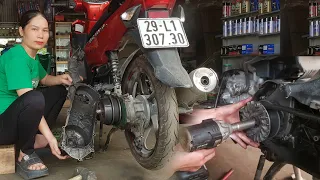Repairing and restoring clutches of Yamaha motorbikes and scooters for 15 years with rare difficult