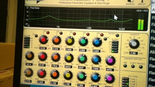 Foobar2000 with free VST Parametric eq