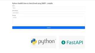 Python FastAPI How to Send Email using SMTP - smtplib