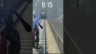 GTA 5| CAN AVENGER THOR STOP THE TRAIN IN GTA 5? #shorts #gta5