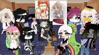 Demon Slayer Reacts to Danganronpa ll No ships ll FW, TW ll 13+ ll