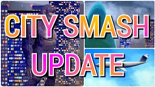 NEW CITY SMASH UPDATE - GORILLA,  HUGE TSUNAMI, NEW MAP