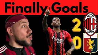 Ac Milan vs Genoa 2-0, Leao and Messias goals secure a spot on TOP of SERIE A