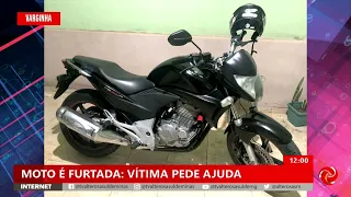 Moto furtada em Varginha: dono pede ajuda