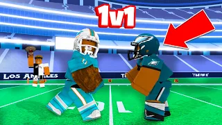 I HOSTED A NFL WR TOURNAMENT IN ROBLOX FOOTBALL FUSION!