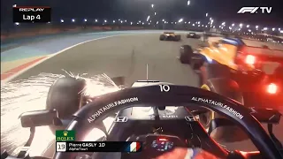 F1 2021 Onboard Crashes