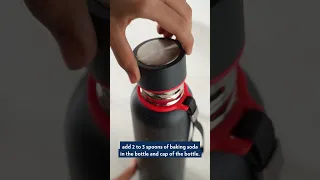 How to Clean your Stainless Steel Bottle in 4 steps | Quick & Easy tips to Clean your Borosil flask