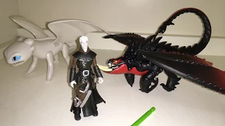 How To Train Your Dragon Hidden World Grimmel And Deathgripper Toy Review