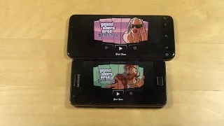 GTA San Andreas Samsung Galaxy S8 vs. Samsung Galaxy S2 Gameplay Review!