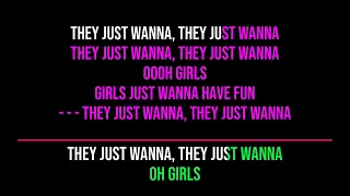 Girls Just Want to Have Fun • Cyndi Lauper • KaraoKe (Original With Backing)