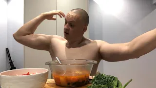 Суп с тефтелями мукбанг mukbang eating