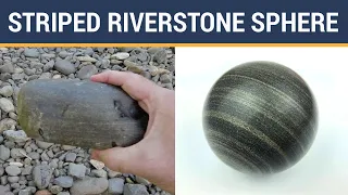 Striped Riverstone Sphere