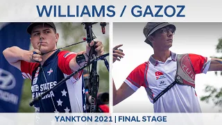 Jack Williams v Mete Gazoz – recurve men semifinal | Yankton 2021 World Cup Final