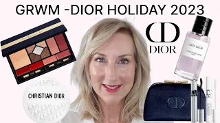 FESTIVE GRWM✨ | FULL FACE OF OF DIOR | HOLIDAY 2023 COLLECTION✨✨