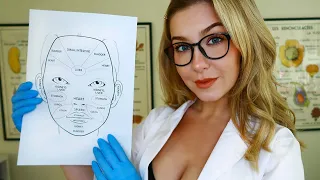 ASMR Very Awkward Face Mapping | Dermatologist Roleplay With A Twist