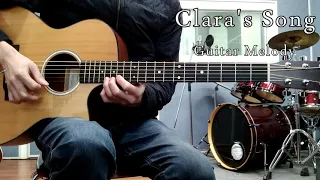 Clara's Song pop guitar easy melody practice