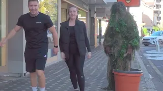 BUSHMAN PRANK. (EPIC SCARE OF NOVEMBER) YOU MUST LAUGH