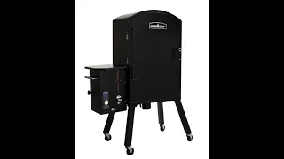Camp Chef XXL Vertical pellet smoker unbox and build.