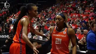 DeWanna Bonner felt need to separate DiJonai Carrington from team huddle