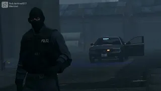 GTA 5 Blacked out Police Motorcycle