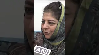 Locals being detained because of G20 meet in Srinagar: PDP Chief Mehbooba Mufti