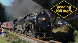 [4K] Reading & Northern 2102 & 425 Doubleheader & More!