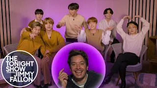 BTS Reminisces on What They Were Like in High School | The Tonight Show