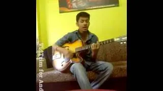 'Kabhi jo badal barse'(guitar cover by samarjeet)